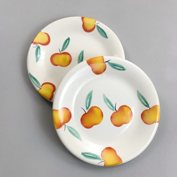 Pier 1 Dining Pier Italian Dinner Plates Set Of 2 125 Handpainted